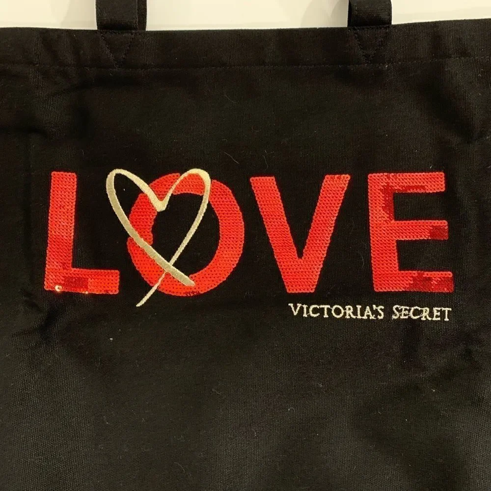 Victorias Secret oversized Sequin limited Ed tote